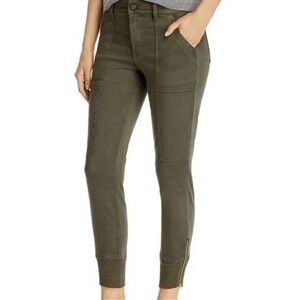 Level 99‎ Anthropologie Jolie Utility Jogger Pants in Beetlet Olive - Size 28